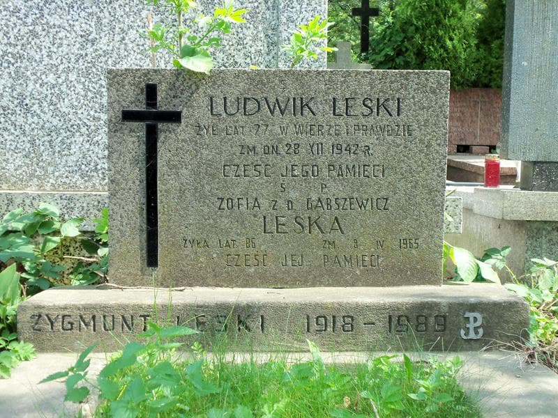 Zdjęcie grobu Ludwik Leski (2)