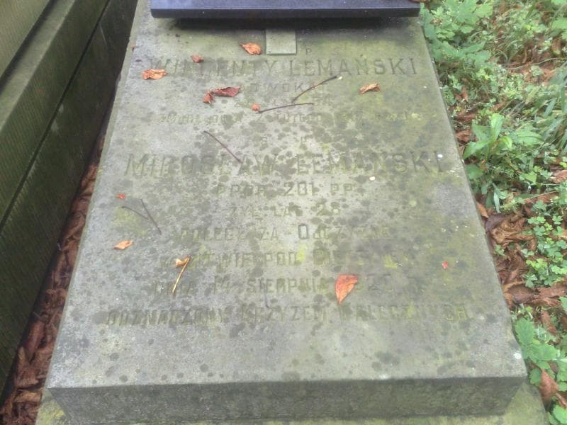 Zdjęcie grobu Wincenty Lemański (2)
