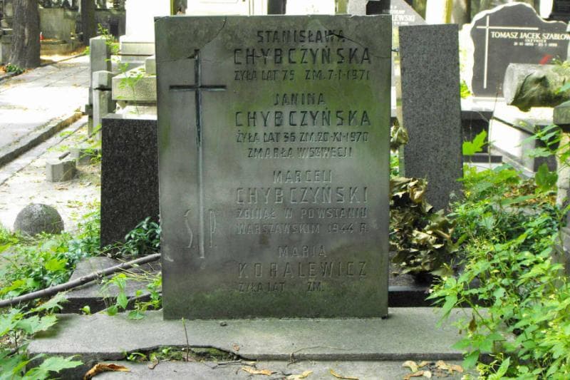 Zdjęcie grobu Marceli Chybczyński (2)