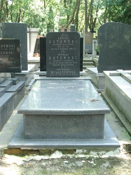Zdjęcie grobu: Mikołaj Gutowski