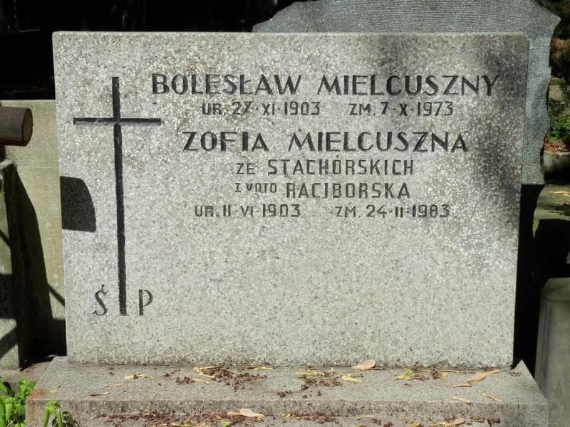 Zdjęcie grobu Zofia Mielcuszna (2)