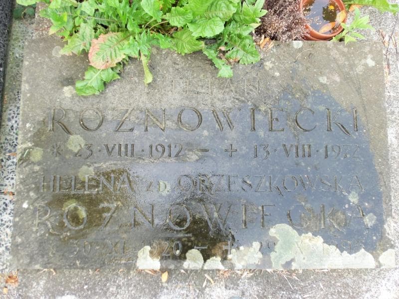 Zdjęcie grobu Helena Rożnowiecka (2)