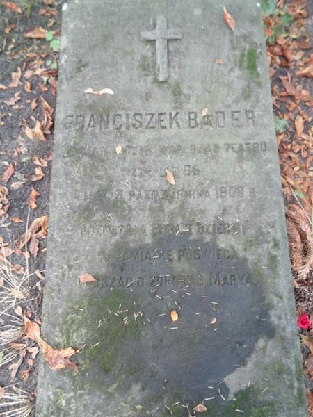 Zdjęcie grobu Franciszek Bader (2)