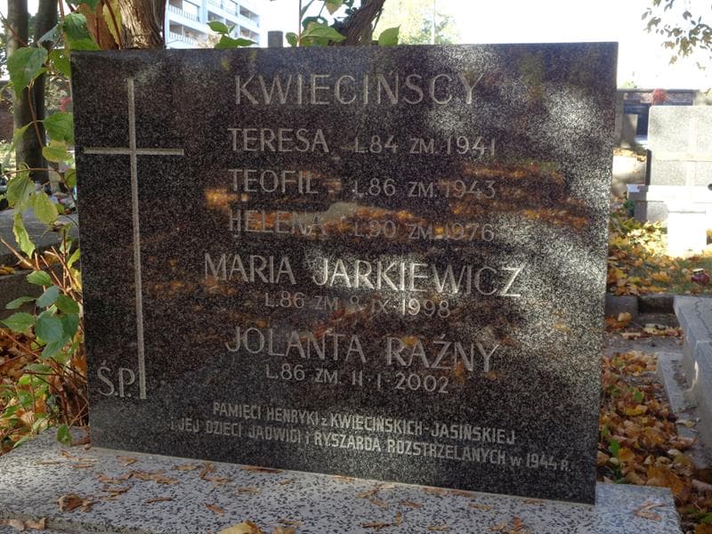 Zdjęcie grobu Jadwiga Jasińska (2)