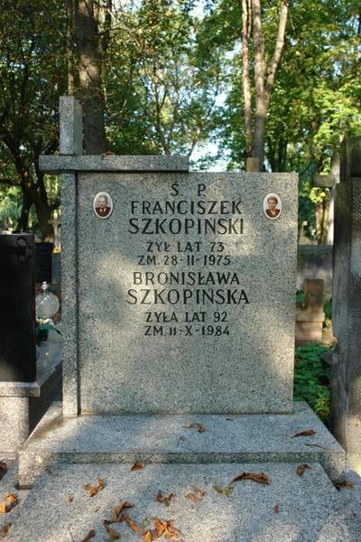 Zdjęcie grobu Bronisława Szkopińska (2)