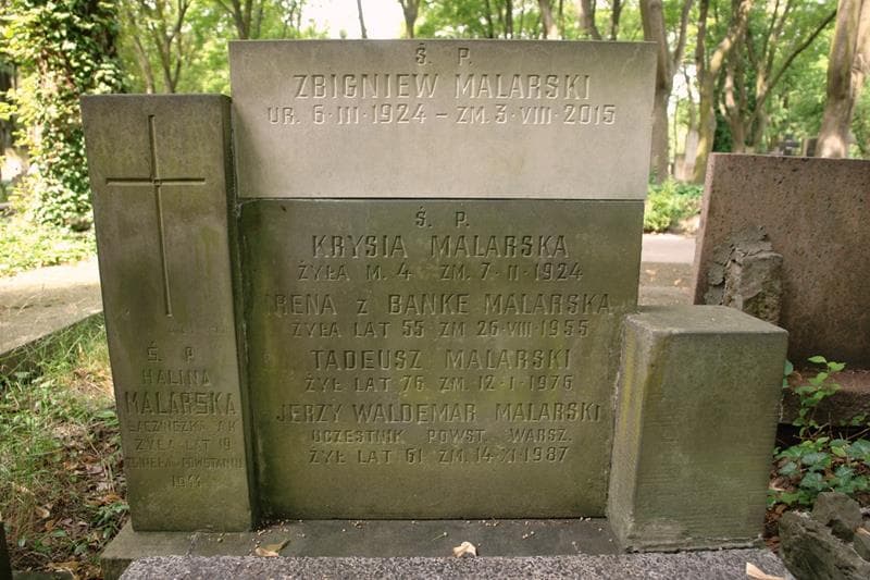 Zdjęcie grobu Zbigniew Malarski (2)
