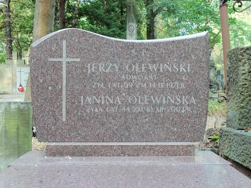 Zdjęcie grobu Janina Olewińska (2)