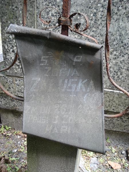 Zdjęcie grobu Zofia Załuska (2)