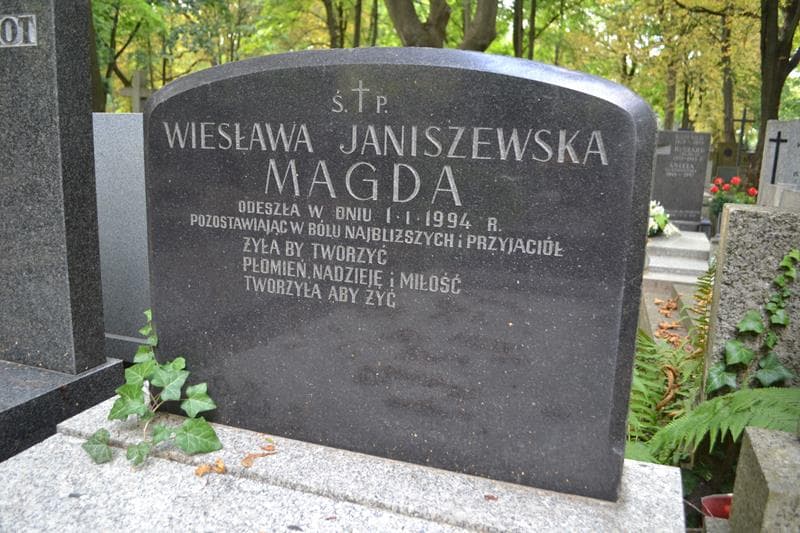 Zdjęcie grobu Wiesława Janiszewska (2)