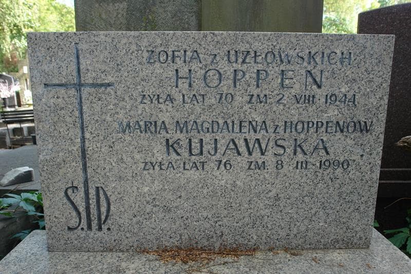 Zdjęcie grobu Zofia Hoppen (2)