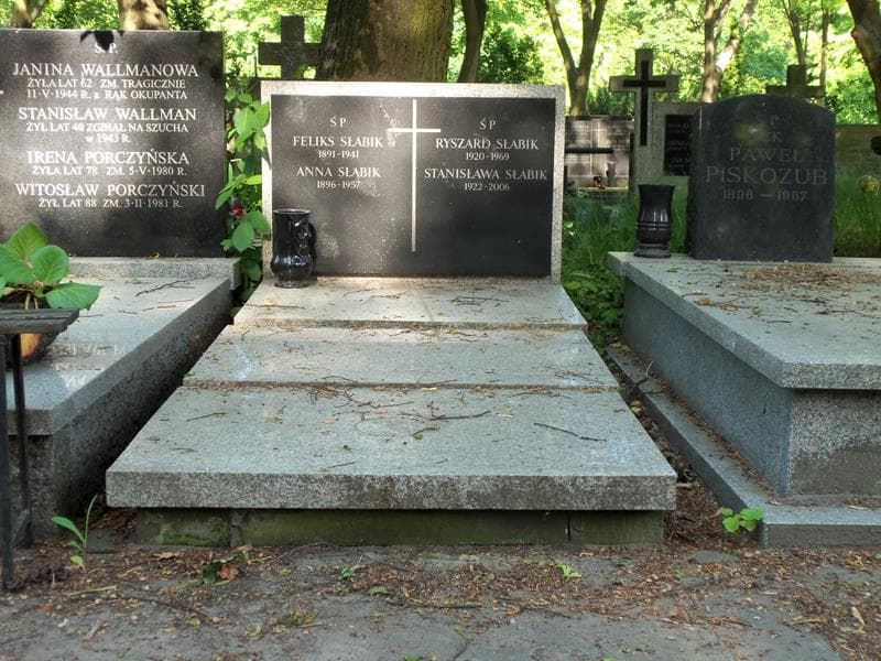 Zdjęcie grobu: Feliks Słabik