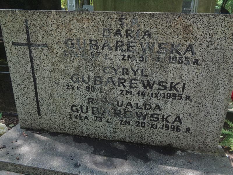 Zdjęcie grobu Daria Gubarewska (2)