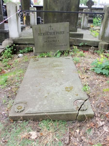 Zdjęcie grobu Eugeniusz Pauly (2)