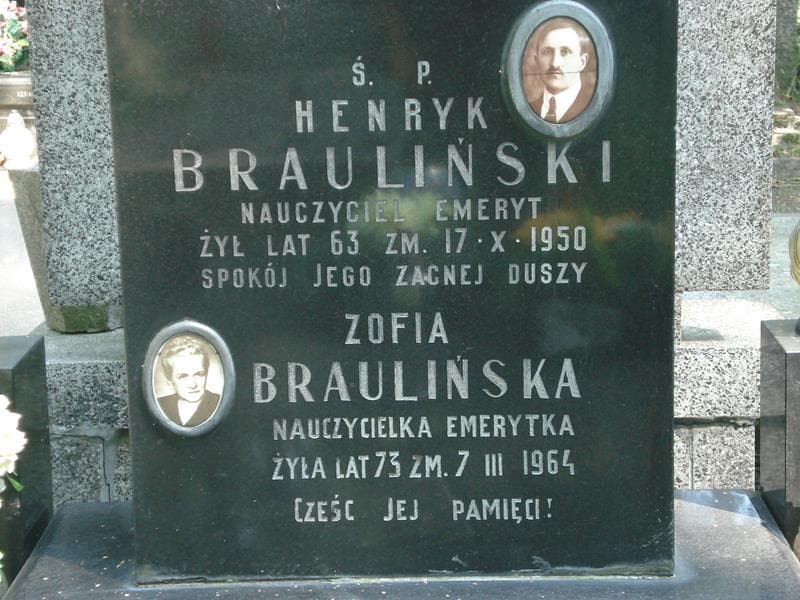 Zdjęcie grobu Henryk Brauliński (2)