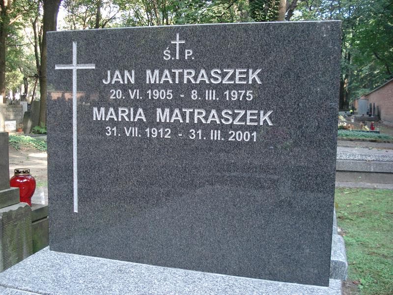 Zdjęcie grobu Jan Matraszek (2)