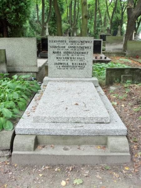 Zdjęcie grobu: Aleksander Andruszkiewicz