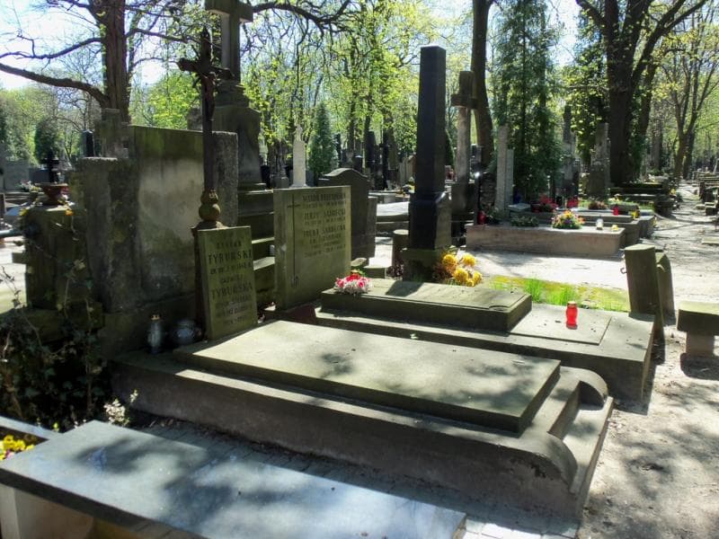 Zdjęcie grobu Jadwiga Tyburska (1)