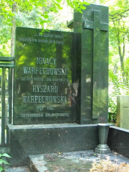 Zdjęcie grobu Ryszard Warpechowski (2)