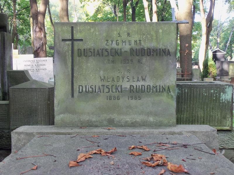 Zdjęcie grobu Władysław Dusiatscki-Rudomina (2)