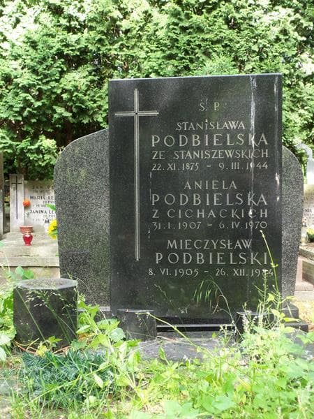 Zdjęcie grobu Aniela Podbielska (2)
