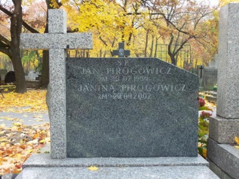 Zdjęcie grobu Janina Pirogowicz (2)