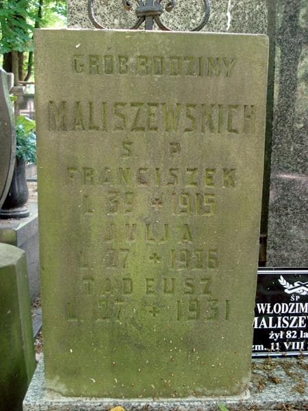 Zdjęcie grobu Tadeusz Maliszewski (2)