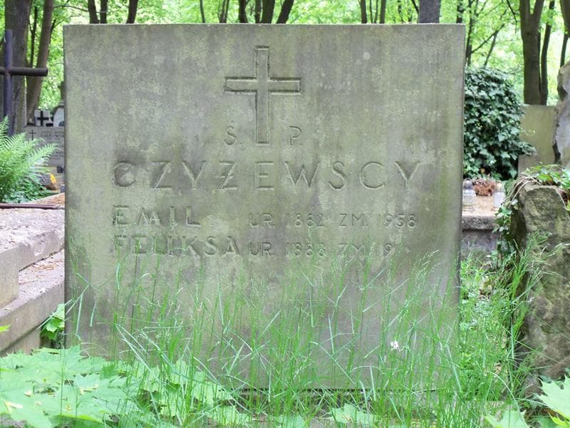 Zdjęcie grobu Emil Czyżewski (2)