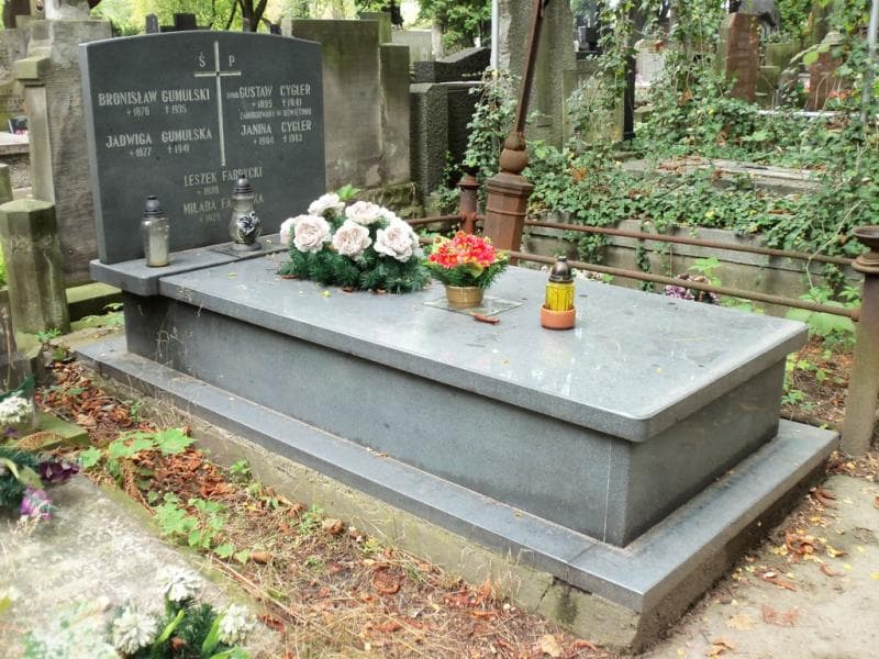 Zdjęcie grobu Gustaw Cygler (1)