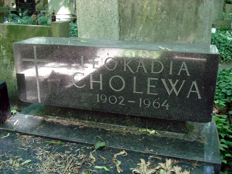Zdjęcie grobu Leokadia Cholewa (1)