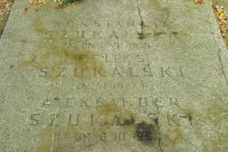 Zdjęcie grobu Aleksander Uzarowicz (2)