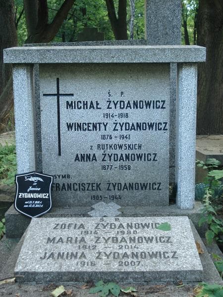 Zdjęcie grobu Janina Żydanowicz (1)