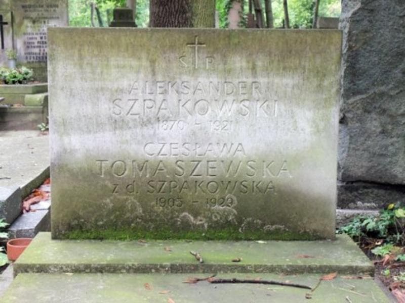 Zdjęcie grobu Czesława Tomaszewska (2)