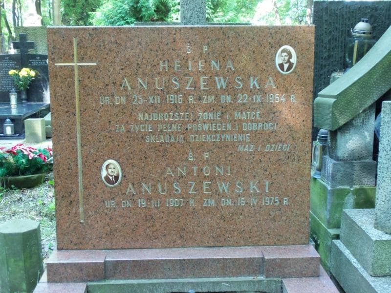 Zdjęcie grobu Helena Anuszewska (2)