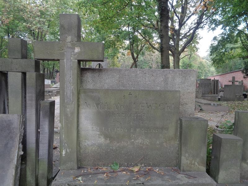 Zdjęcie grobu Wacław Lewicki (2)