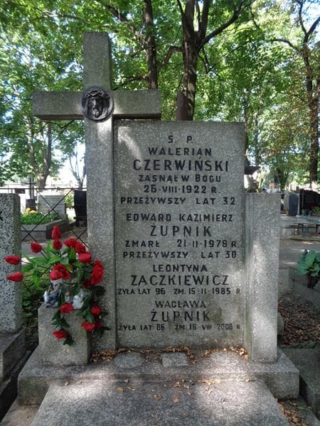 Zdjęcie grobu Wacława Żupnik (2)