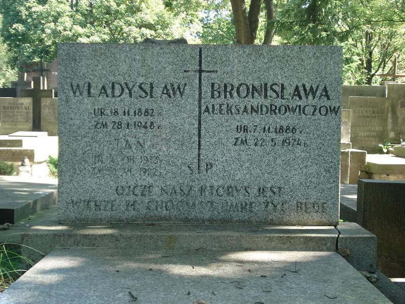 Zdjęcie grobu Bronisława Ignaciuk (2)