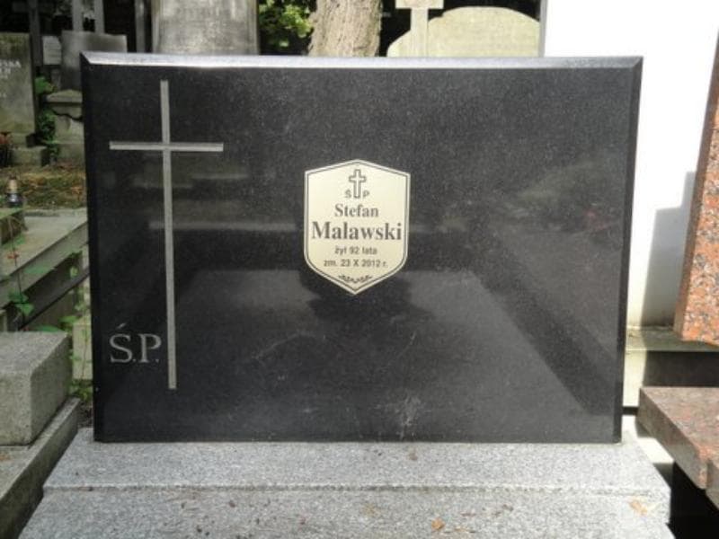 Zdjęcie grobu Stefan Malawski (1)