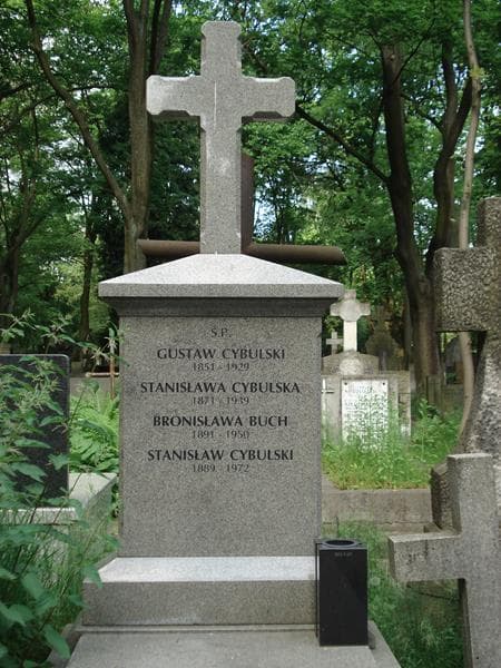 Zdjęcie grobu Stanisława Cybulska (2)