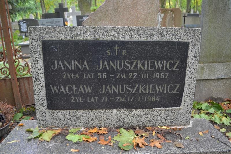 Zdjęcie grobu Wacław Januszkiewicz (2)