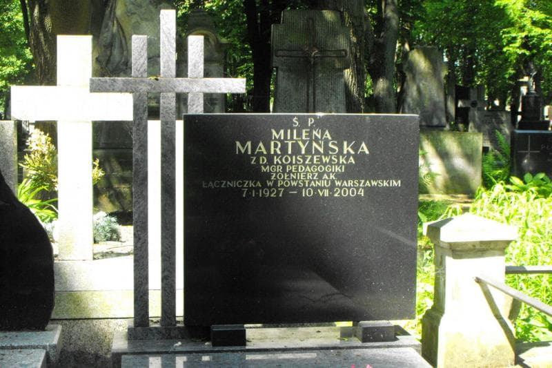 Zdjęcie grobu Milena Martyńska (1)