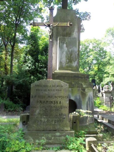 Zdjęcie grobu Wincenty Jan Knapiński (2)