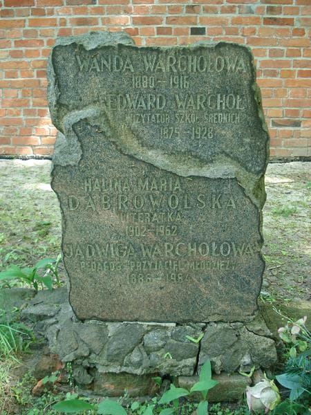Zdjęcie grobu Jadwiga Warchołowa (1)