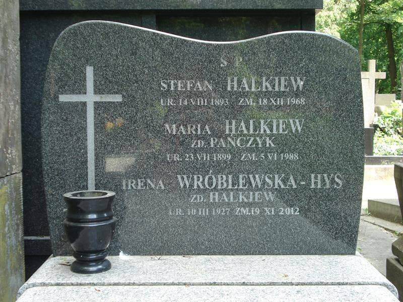 Zdjęcie grobu Maria Halkiew (2)