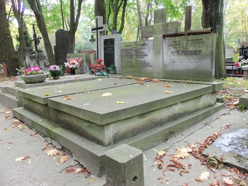 Zdjęcie grobu Izabela Malhomme (1)