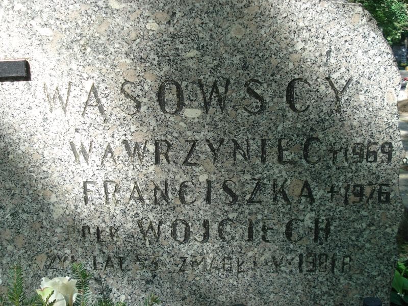 Zdjęcie grobu Wojciech Wąsowski (1)
