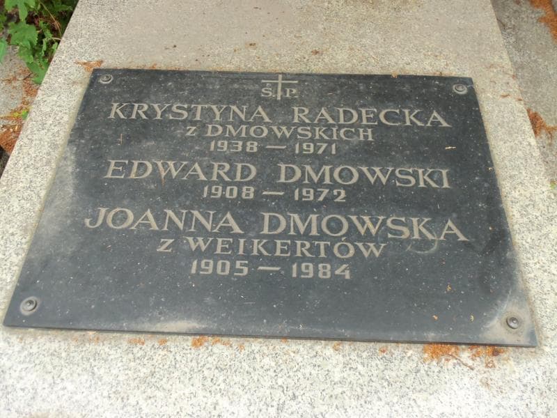 Zdjęcie grobu Joanna Dmowska (2)