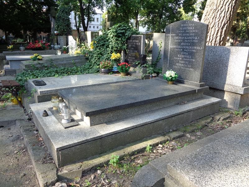 Zdjęcie grobu: Władysława Thomas-Kamińska