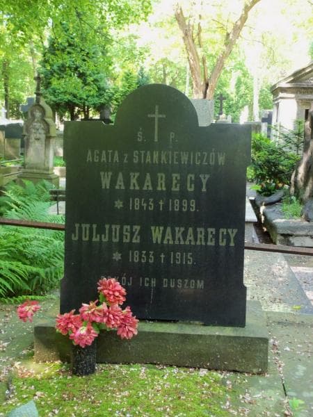 Zdjęcie grobu Juljusz Wakarecy (2)