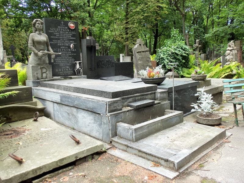 Zdjęcie grobu Aurelia Szczepkowska (1)