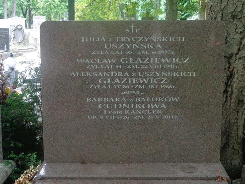 Zdjęcie grobu Barbara Cudnikowa (2)